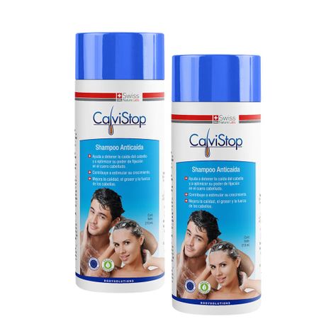 Calvistop shampoo Dos frascos-0