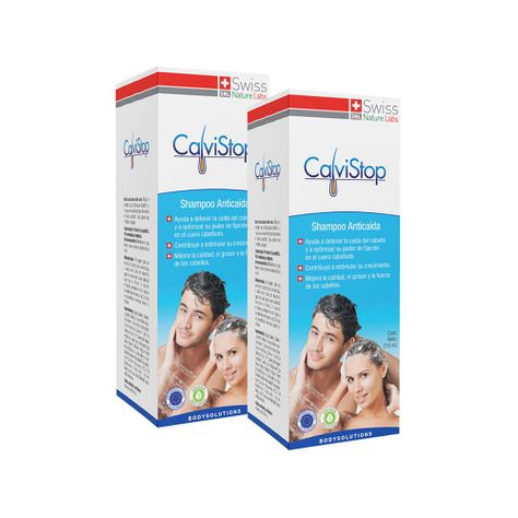 Calvistop shampoo Dos frascos-1