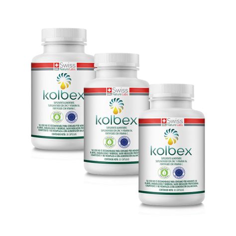 Kolbex Proteina de Caracol 3 frascos-0