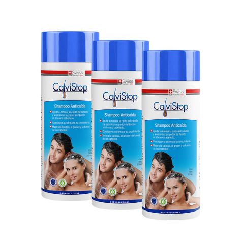 Calvistop shampoo Tres frascos-0