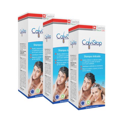 Calvistop shampoo Tres frascos-1