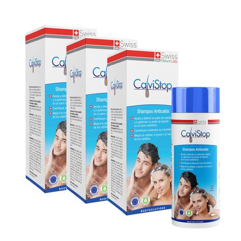 Calvistop shampoo Tres frascos-2