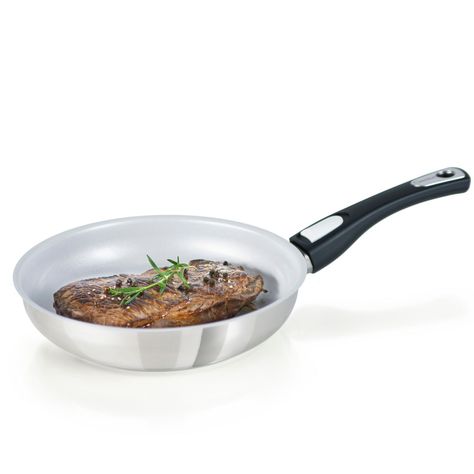 Sarten Cerafit Steel 24 cm con tapa-1