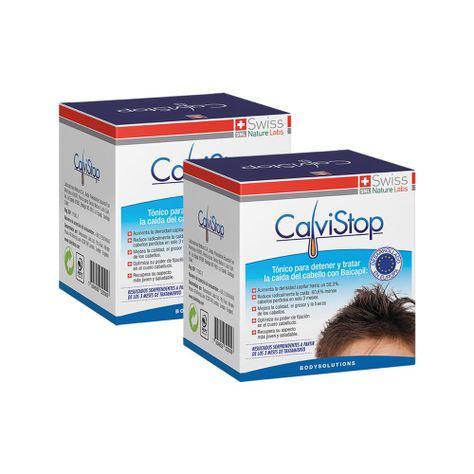 Calvistop - 2 Estuches con 4 frascos (2 meses)-0