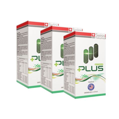 Bacterium Plus 3 Frascos con 60 capsulas c/u-0