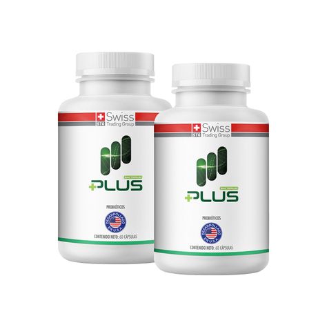 Bacterium Plus 2 Frascos con 60 capsulas c/u-1