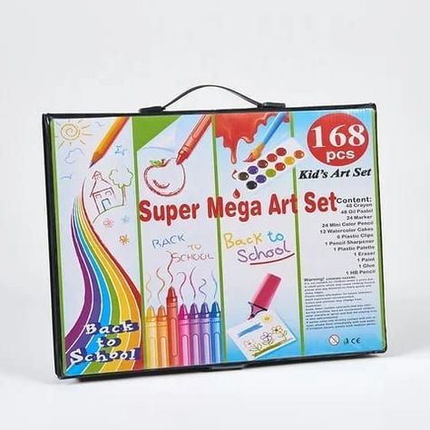 Set Lapices Para Niños 168 Lápices para Pintar Y Colorear-1