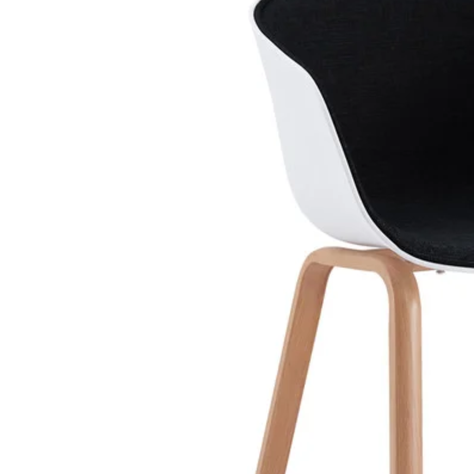 SILLA DE COMEDOR NAPOLES NEGRO BLANCO-2