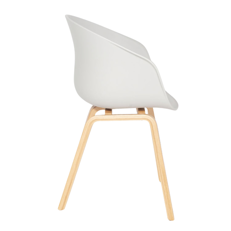 SILLA DE COMEDOR NAPOLES BLANCO-1