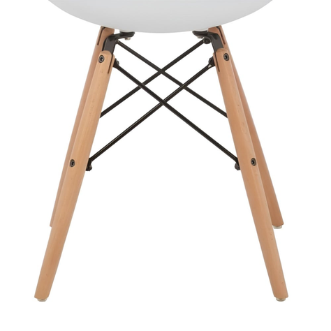 SET DE 4 SILLAS DE COMEDOR EAMES BLANCA-5