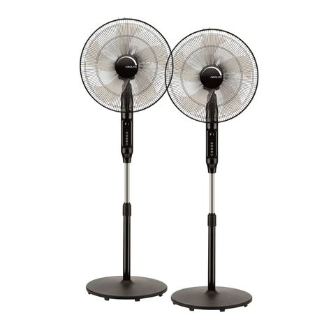 PACK X2 VENT PEDESTAL V16P8R BLACK-0