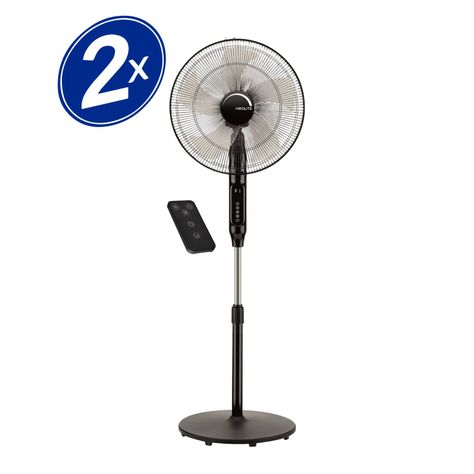 PACK X2 VENT PEDESTAL V16P8R BLACK-1