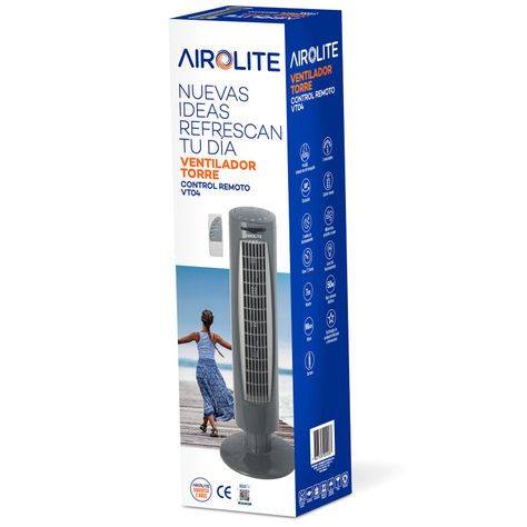 VENTILADOR TORRE VT04R AIROLITE C/CONTROL REMOTO-8