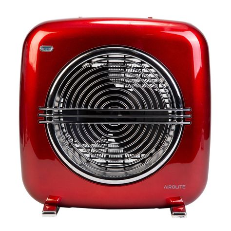 TERMOVENTILADOR VINTAGE ROJO HT RETRO 2000R-2