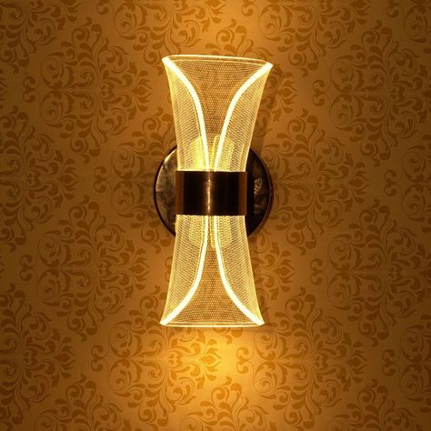Aplique Pared Luz LED Interiores Exteriores Moderna Lau-0
