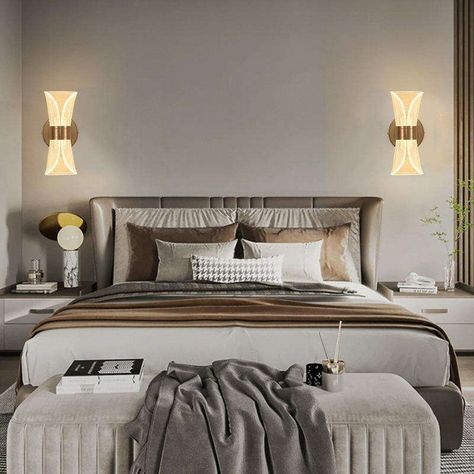 Aplique Pared Luz LED Interiores Exteriores Moderna Lau-5
