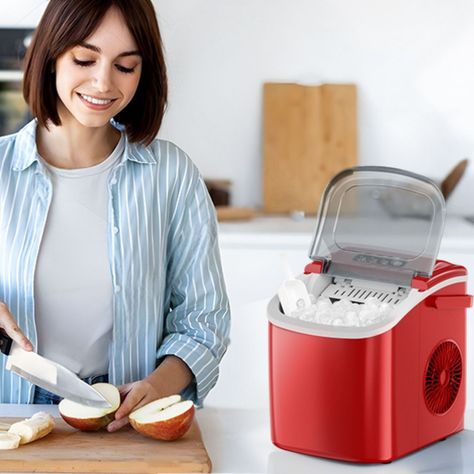 Máquina Portátil Hielo Compacta Encimeras Moderna Jhn-3