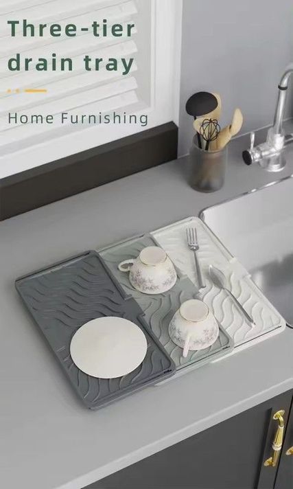 Escurridor Extensible Fregadero Loza Seco Cocina Rondon-1