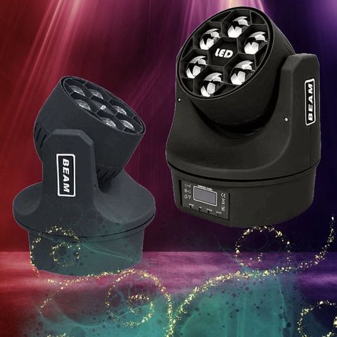 Proyector Foco Iluminacion Laser Movil 4 en 1 Lau-7