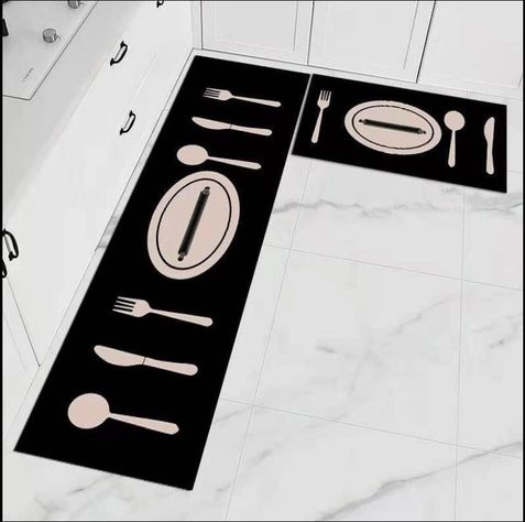 Alfombra Cocina Antideslizante Hogar Puerta Entrada Rondon-5