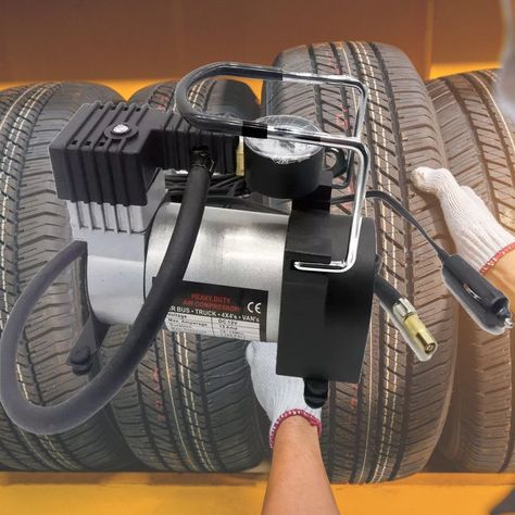 Compresor Aire 12V Neumático Motocicleta Automóvil Lau-5