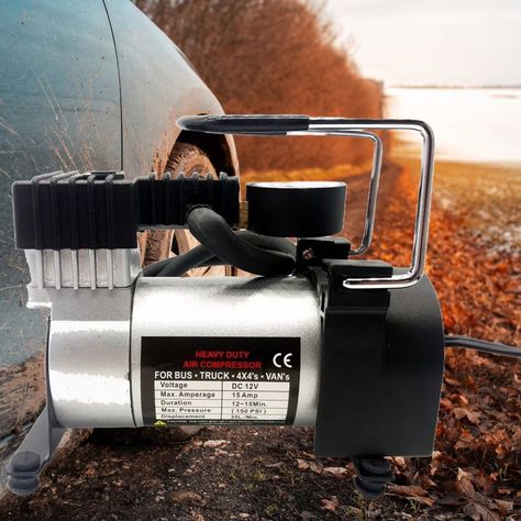 Compresor Aire 12V Neumático Motocicleta Automóvil Lau-6