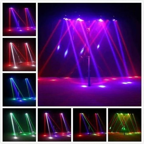 Luces Led Cabezal Móvil Dj Lámpara Araña Cabezal Rondon-9