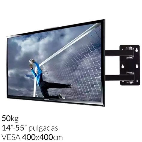 Soporte Tv Pared Led Lcd Vesa Movimiento Completo Rondon-1
