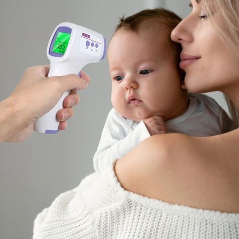 Termometro Digital Bebe Adultos Sin Contacto Lau-3