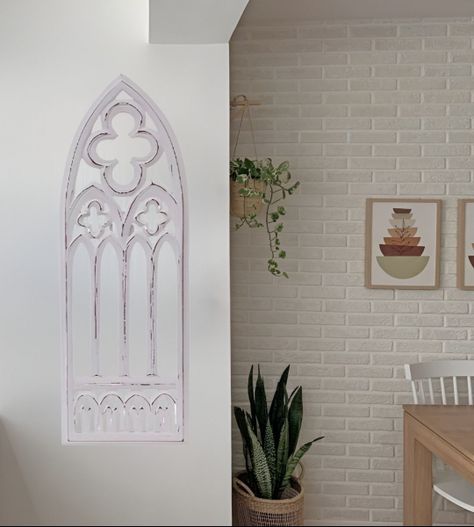 Decoración Pared Marco Ventana Gótico Rústico Catedral Jhn-9