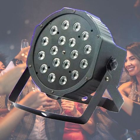 Luz Par LED RGB DMX Escenario Discoteca DJ Party Rondon-6