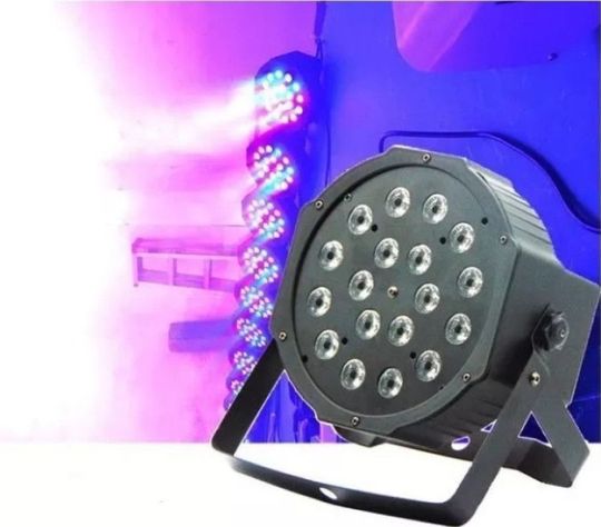 Luz Par LED RGB DMX Escenario Discoteca DJ Party Rondon-8