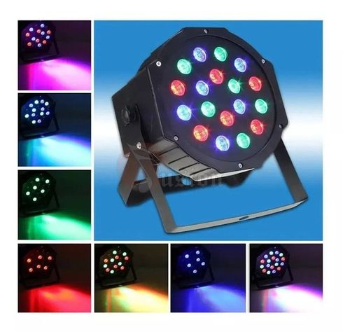 Luz Par LED RGB DMX Escenario Discoteca DJ Party Rondon-9