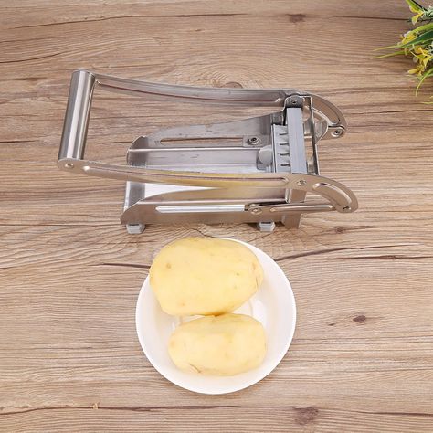 Cortador Papas Acero Inoxidable Fácil Cortar Rondon-3
