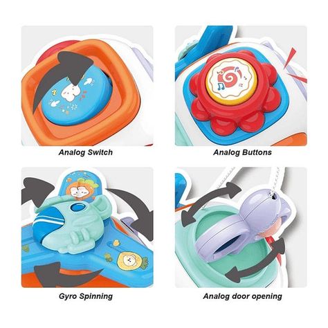 Juguete Bebe Movil Calidad Niños Estimulan Diversion Rondon-4
