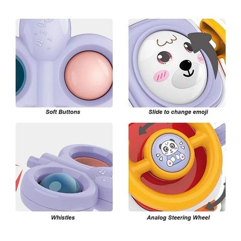Juguete Bebe Movil Calidad Niños Estimulan Diversion Rondon-7