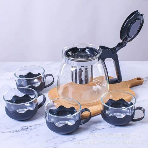 Tetera Cocina Kit Te Café Bebida Caliente Calidad Jer-3