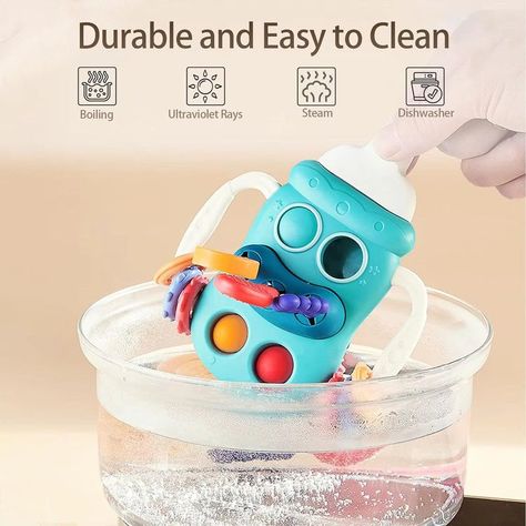 Juguete Sonido Silicona Sensorial Acitividad Bebes Lau-6