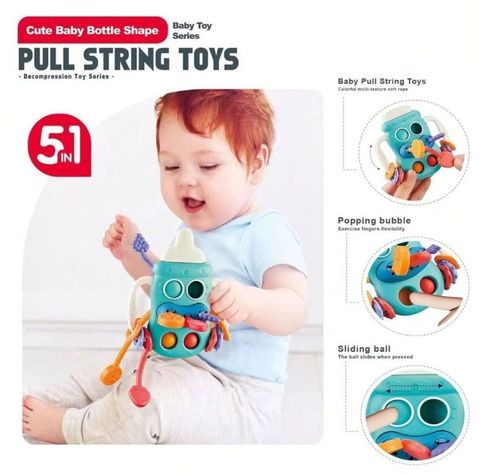 Juguete Sonido Silicona Sensorial Acitividad Bebes Lau-7