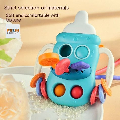 Juguete Sonido Silicona Sensorial Acitividad Bebes Lau-8