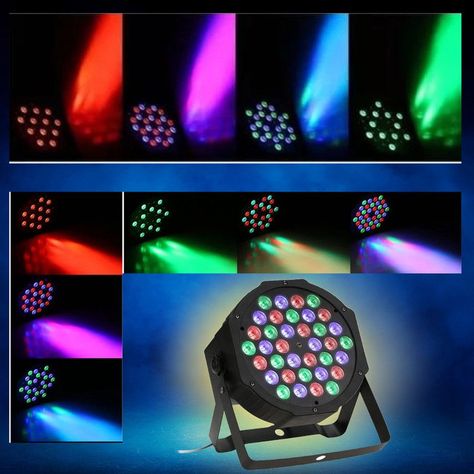 Luces Escenario LED RGB Efecto Iluminación DJ Disco Rondon-6