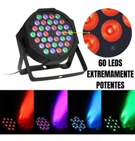 Luces Escenario LED RGB Efecto Iluminación DJ Disco Rondon-8