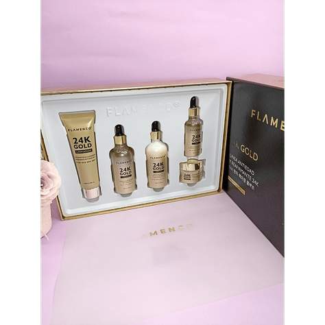 Kit SkinCare Línea 24K Facial Reafirmante Antienvejecimiento-1