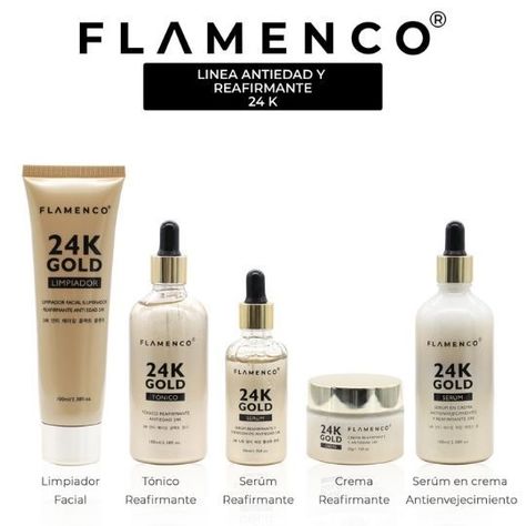Kit SkinCare Línea 24K Facial Reafirmante Antienvejecimiento-4