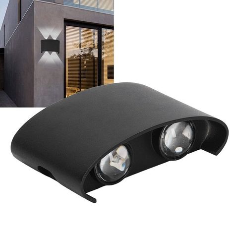 Aplique Pared LED Moderna Decoracion Interior Exterior Lau-2