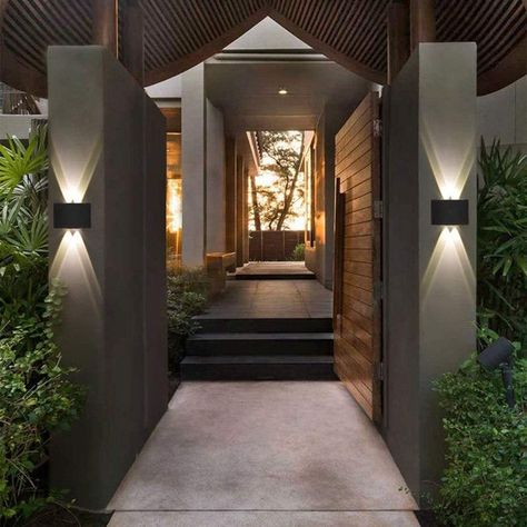 Aplique Pared LED Moderna Decoracion Interior Exterior Lau-5