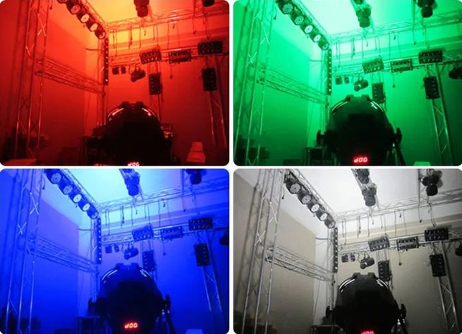 Luces LED RGBW 4 en 1 Boda Iluminación Escenario Dj Rondon-3