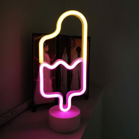 Lampara Paleta LED Neon Decorativa Fiesta Habitacion NiñoLau-2