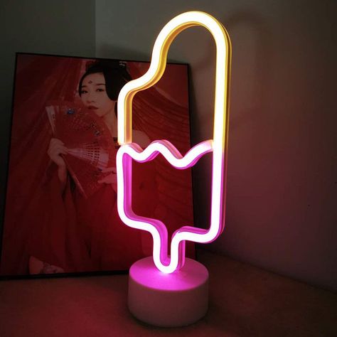 Lampara Paleta LED Neon Decorativa Fiesta Habitacion NiñoLau-3