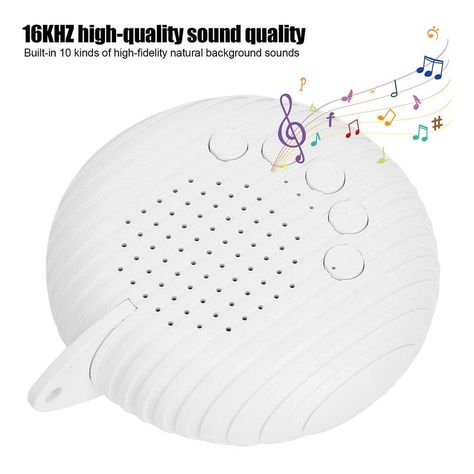 Máquina Monitor Bebe Sueño Ruido musical Usb Dormir Rondon-6